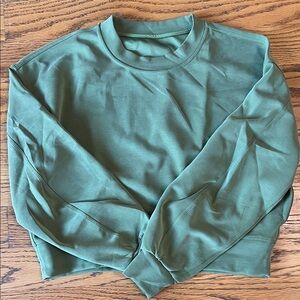 lululemon athletica Green Sweatshirt